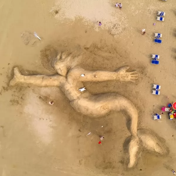 Festival skulptura u pijesku - Sirena