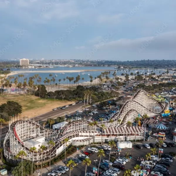 Belmont park - San Diego - i Stock