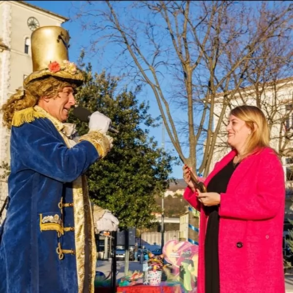 Simbolično preuzimanje vlasti u Crikvenici od strane maškara
